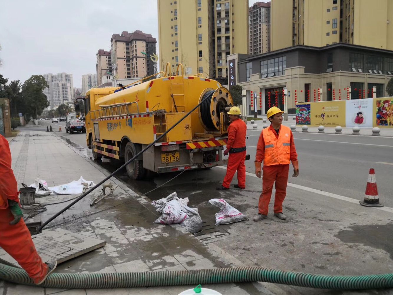 定边排污管道清淤-管道清洗